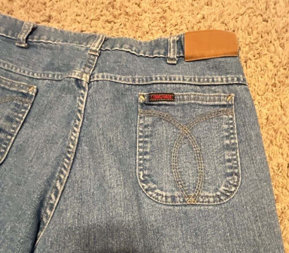 Vintage Long Haul Denim Jeans Made in USA Medium Wash